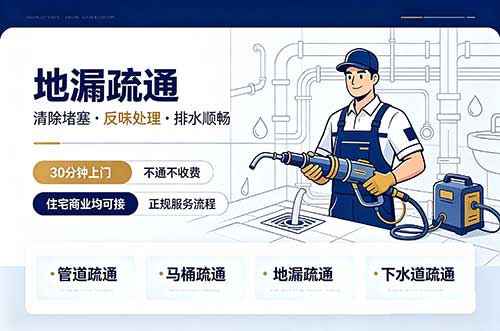 嘉善地漏疏通