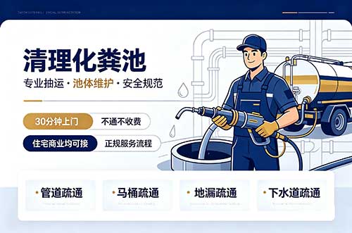 嘉善清理化粪池